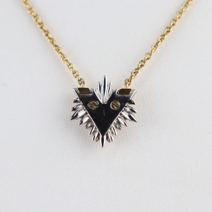 Louis Vuitton Collier Glory V Necklace M00366 Metal Rhinestone Gold Silver Viton