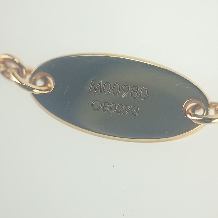 Louis Vuitton Necklace Collier LV Twiggy Pointed Flower M00980 Gold Metal Women