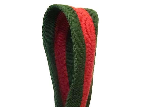 Gucci Shoulder Bag Sherry Line Messenger Bag 337074 Black Techno Canvas Leather