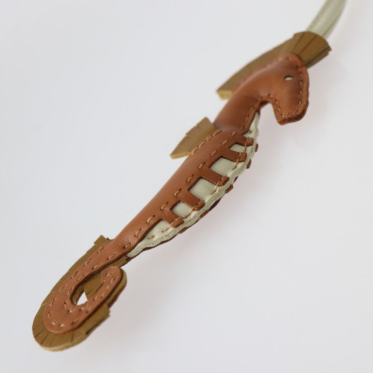Hermes Ipoh Seahorse And Other Small Accessories Aniomiro Brownish (gold Craft