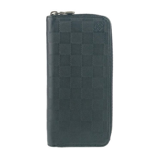 Louis Vuitton Long Wallet Damier Infini Zippy Wallet Vertical N63548 Onyx