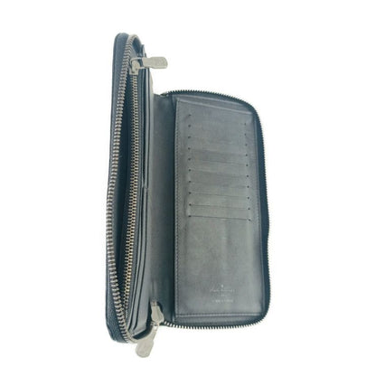 Louis Vuitton Long Wallet Damier Infini Zippy Wallet Vertical N63548 Onyx