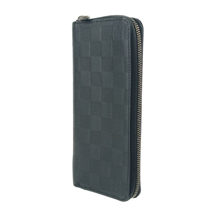 Louis Vuitton Long Wallet Damier Infini Zippy Wallet Vertical N63548 Onyx