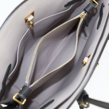Louis Vuitton Mila MM Handbag M55317 Taurillon Leather Etan Grayish Gold
