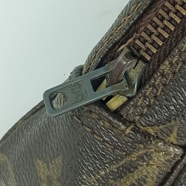 Louis Vuitton Second Bag Monogram Trousse Toilette 23 M47524 Brown PVC Leather
