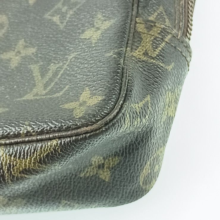 Louis Vuitton Second Bag Monogram Trousse Toilette 23 M47524 Brown PVC Leather