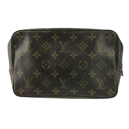 Louis Vuitton Second Bag Monogram Trousse Toilette 23 M47524 Brown PVC Leather