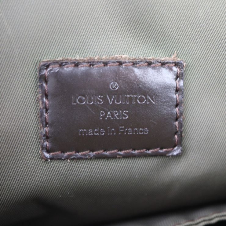 Louis Vuitton Citadin NM Shoulder Bag M93223 Damier Geant Canvas Leather Black