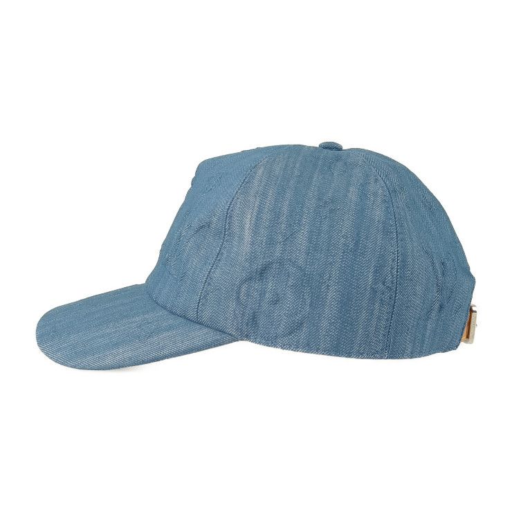 Louis Vuitton Cap Monogram Constellation M7136l Blue 72% Cotton 26% Polyester