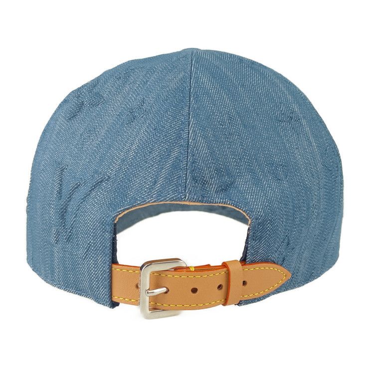 Louis Vuitton Cap Monogram Constellation M7136l Blue 72% Cotton 26% Polyester