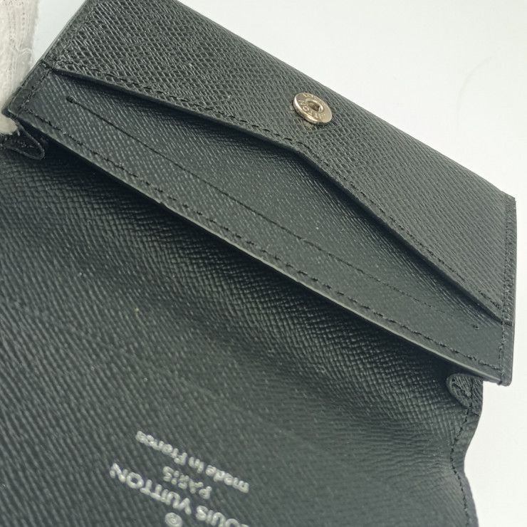 Louis Vuitton Business Card Holder Envelop Carte De Visite NM M64595 Ardoise