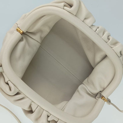 Bottega Veneta Shoulder Bag Mini The Pouch 585852 Vcp40 Plaster Light Beige