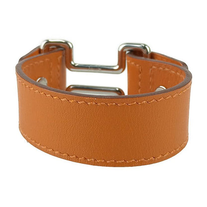 Hermes Bracelet Tonight - Orange Silver Hardware Vorswith Ladies ?K Engraved