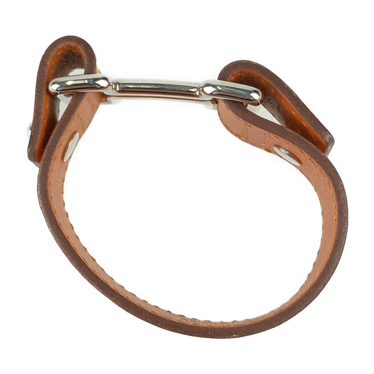 Hermes Bracelet Tonight - Orange Silver Hardware Vorswith Ladies ?K Engraved