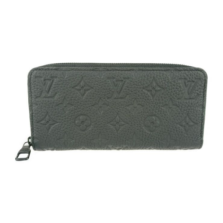 Louis Vuitton Zippy Wallet Horizontal Long Wallet M11721 Black Taurillon
