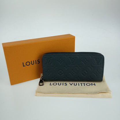 Louis Vuitton Zippy Wallet Horizontal Long Wallet M11721 Black Taurillon