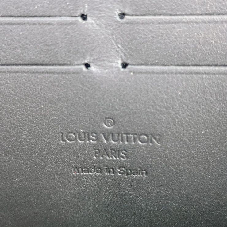 Louis Vuitton Zippy Wallet Horizontal Long Wallet M11721 Black Taurillon