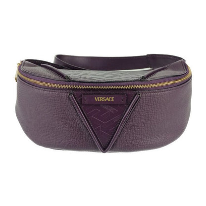 New Used Unused Display Versace Waist Bag V Greca Signature Belt Bag 1006888