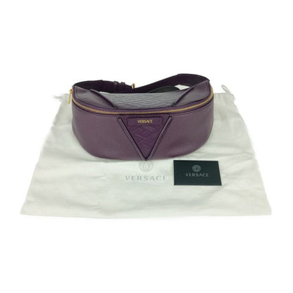 New Used Unused Display Versace Waist Bag V Greca Signature Belt Bag 1006888