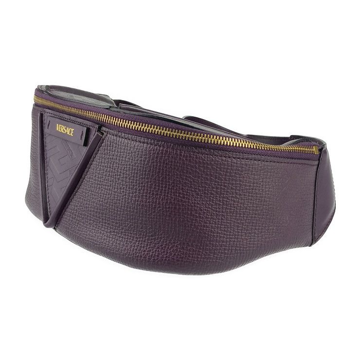 New Used Unused Display Versace Waist Bag V Greca Signature Belt Bag 1006888
