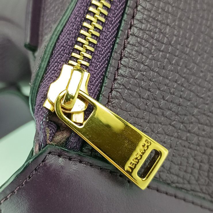 New Used Unused Display Versace Waist Bag V Greca Signature Belt Bag 1006888