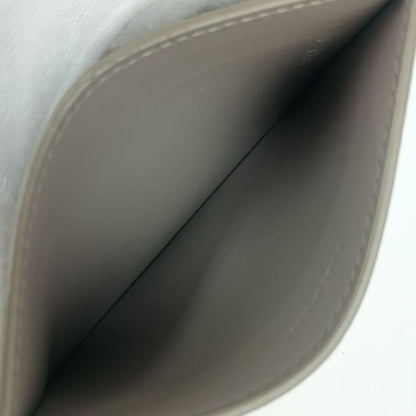 Celine Card Case Plain Card Holder 10b703bel.10bl Gray Grained Calfskin Unisex