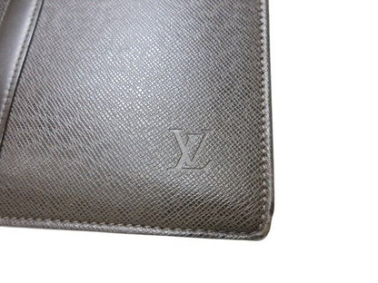 Louis Vuitton Business Bag Porte Documents Rosin M30058 Grizzly Taiga Men's