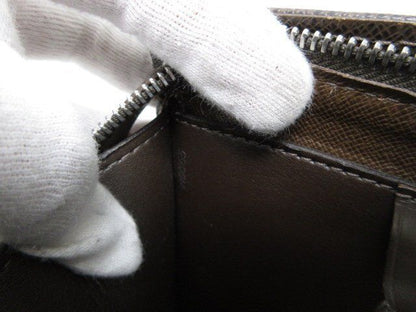 Louis Vuitton Business Bag Porte Documents Rosin M30058 Grizzly Taiga Men's