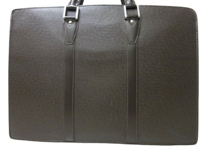 Louis Vuitton Business Bag Porte Documents Rosin M30058 Grizzly Taiga Men's
