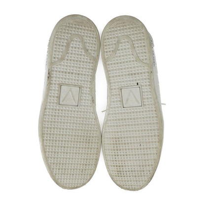 Louis Vuitton Sneakers - Croc Shape Pressed Leather X Rubber White Silver