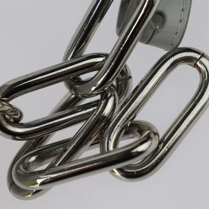 Louis Vuitton Chalk Nano Bag Shoulder Bag M44631 PVC Leather White Gray Silver