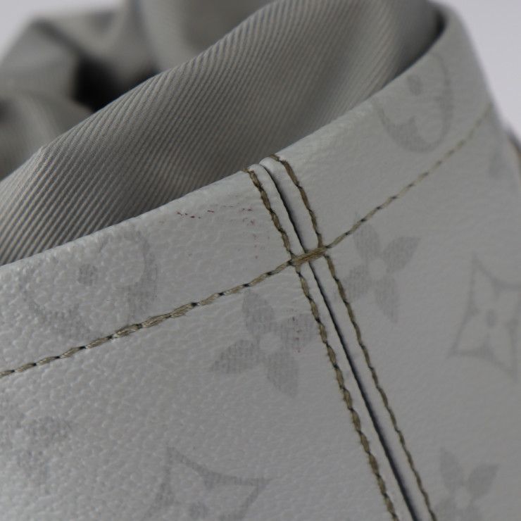 Louis Vuitton Chalk Nano Bag Shoulder Bag M44631 PVC Leather White Gray Silver