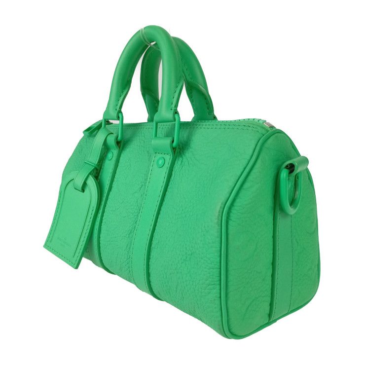 Louis Vuitton Handbag Keepall Bandouliere 25 M20929 Minty Green Taurillon