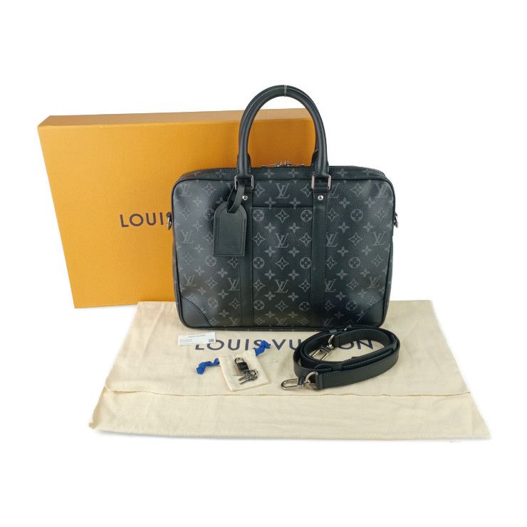 New Used Unused Exhibit Louis Vuitton Business Bag Porte Documents Voyage