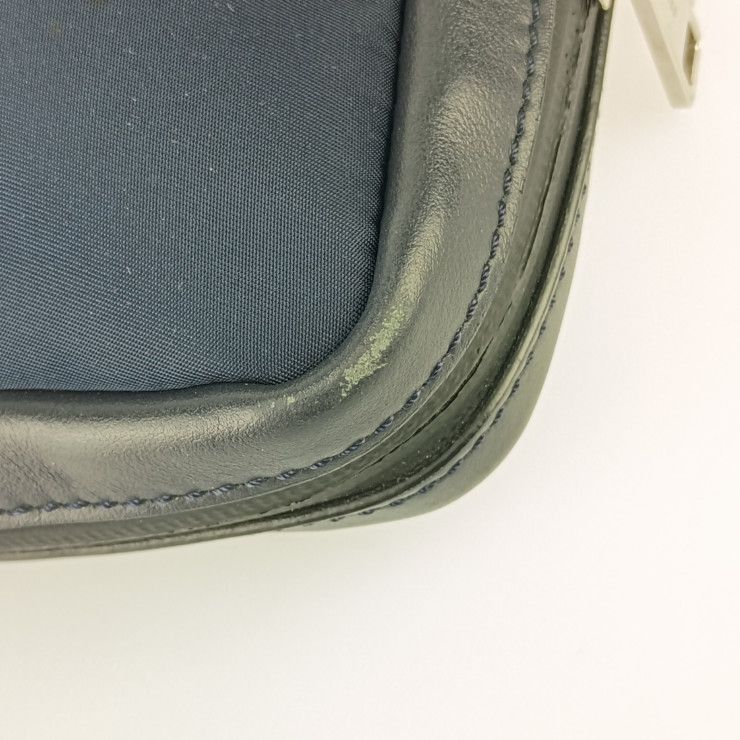 Fendi Body Bag Bugs One Shoulder Bag 7vz033/60d Navy Black Silver Hardware