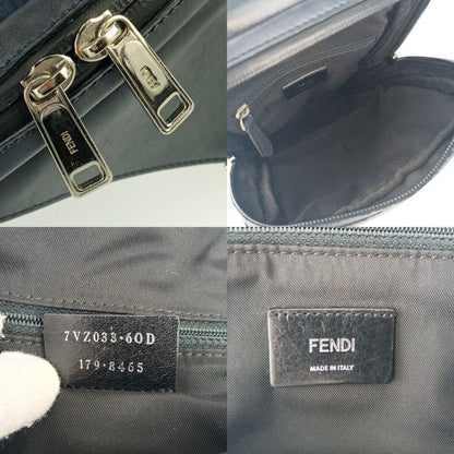 Fendi Body Bag Bugs One Shoulder Bag 7vz033/60d Navy Black Silver Hardware