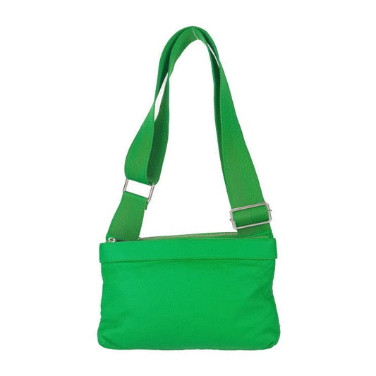 Bottega Veneta Shoulder Bag Classic Pillow Crossbody 666548 Green Silver