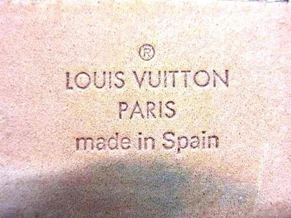 Louis Vuitton Belt Monogram Santure En Venture M9812 Brown PVC Leather Men's