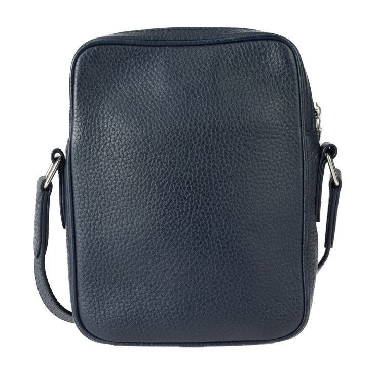 Louis Vuitton Danube PM Shoulder Bag M55168 Taurillon Leather Navy Silver