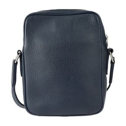 Louis Vuitton Danube PM Shoulder Bag M55168 Taurillon Leather Navy Silver