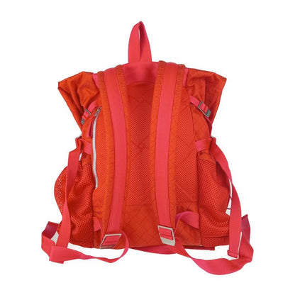 Bottega Veneta Backpack Trekking 652147 Tomato Red Tone Silver Hardware Nylon