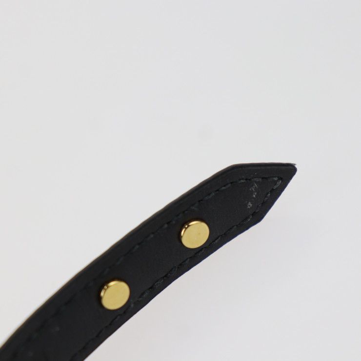 Louis Vuitton Bracelet Game On Collection Bracelet Mp285f PVC Leather Black