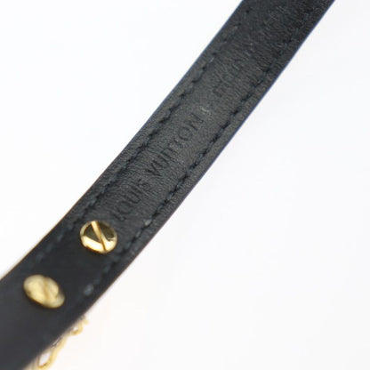 Louis Vuitton Bracelet Game On Collection Bracelet Mp285f PVC Leather Black