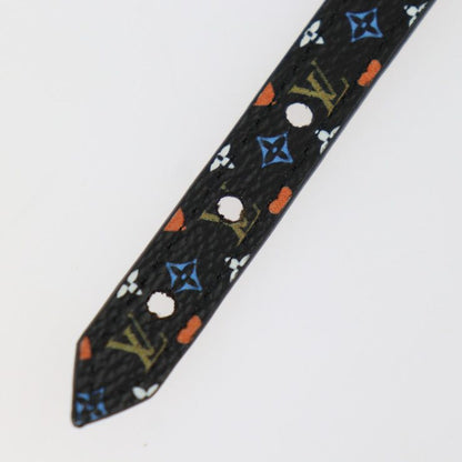 Louis Vuitton Bracelet Game On Collection Bracelet Mp285f PVC Leather Black