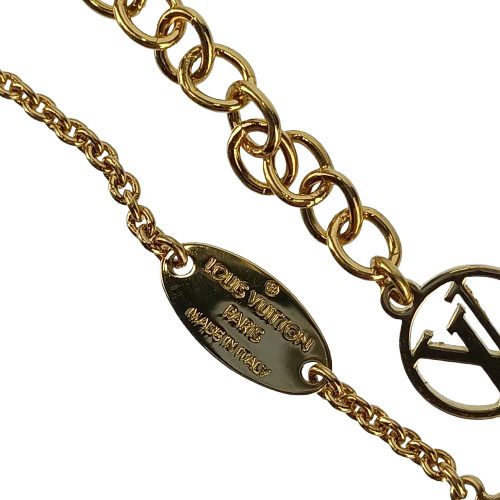 Louis Vuitton Bracelet Lv&me R M67175 Gold Metal Ladies LV Circle
