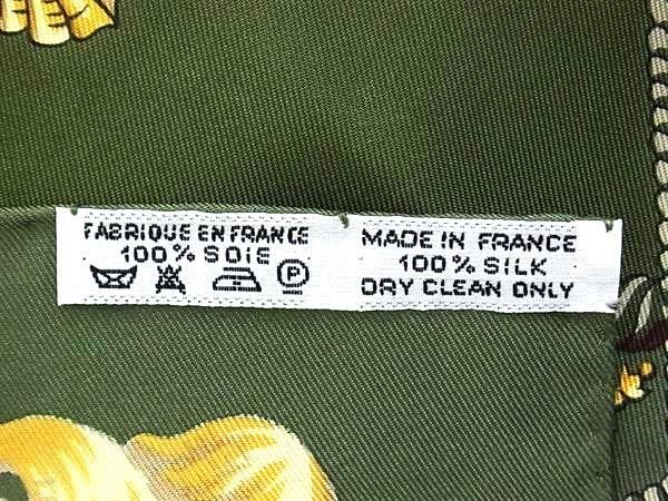 Hermes Scarf Carr 90 Multicolor 100% Silk Ladies Lvdovicvs Magnvs Louis XIV