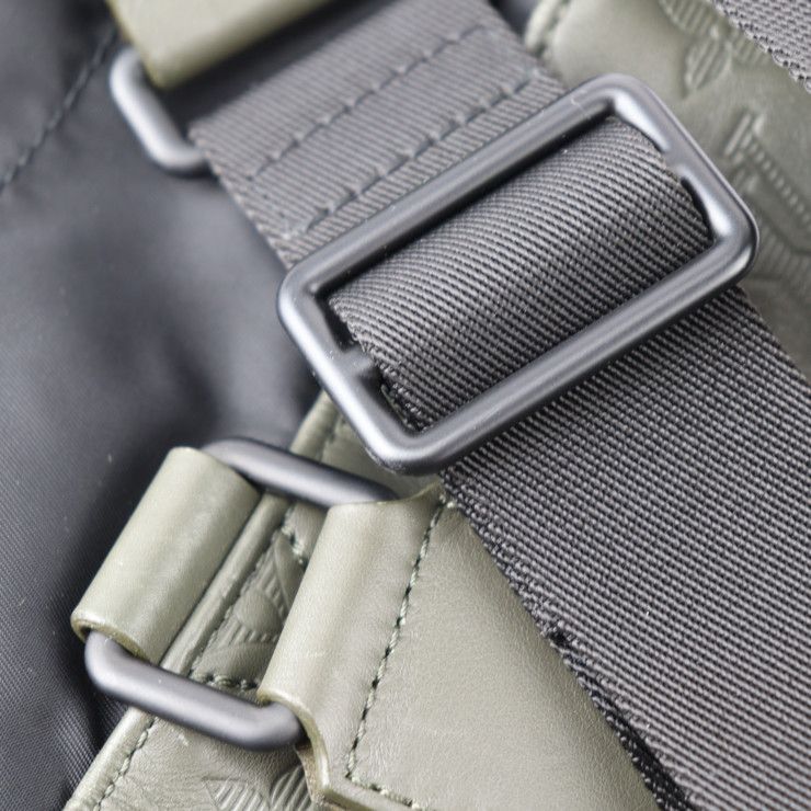 Louis Vuitton Choix Ring Bag Shoulder Bag M44634 Leather Khaki Black Monogram