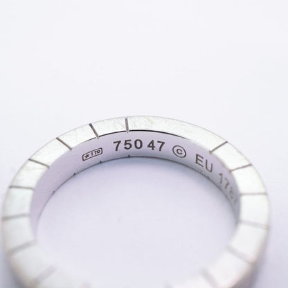 Cartier Ring Lanier 18K White Gold White Gold #47 Ladies