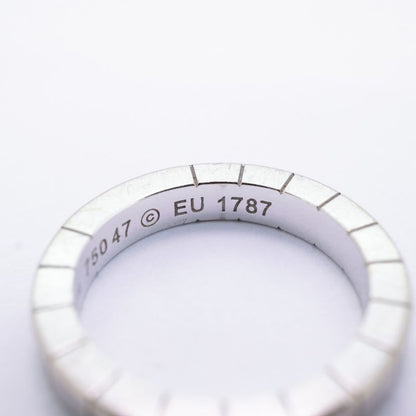 Cartier Ring Lanier 18K White Gold White Gold #47 Ladies
