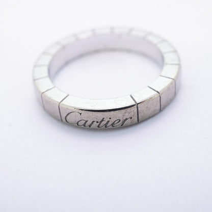 Cartier Ring Lanier 18K White Gold White Gold #47 Ladies